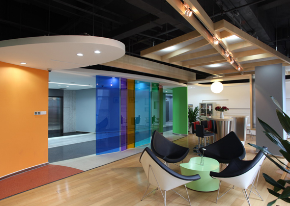In the company's leisure area